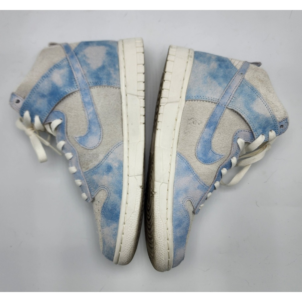 Nike Dunk High SE Clouds Celestine Blue White Suede High Top Sneakers Womens 7.5 - Picture 9 of 16